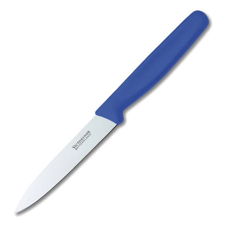 Victorinox Blauw schilmesje rvs 10 cm