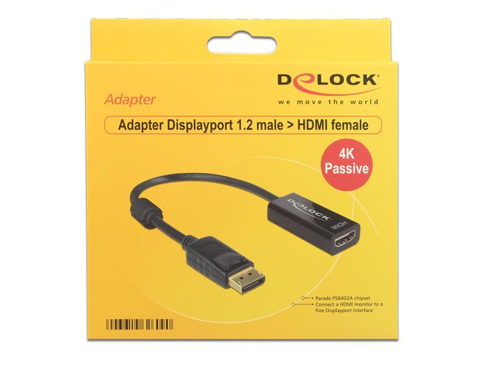 DeLOCK 62609 - Kabel - 0,2 m - Zwart