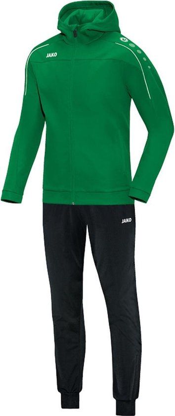 Jako - Hooded Tracksuit Classico - Men - XXL - Green