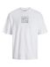 JACK & JONES Shirt 'Doodle' zwart / wit