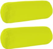 vidaXL Kussensloop 2 pcs HEERLEN Heldere Groen Ø 15 x 40 cm Polyester