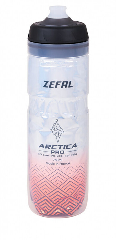 Zéfal Arctica Pro 75 Thermal Fles 750 ml zilver/rood