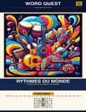 WORD Libri GmbH Word Quest Vol. 10: Rythmes du Monde: Explorez la musique mondiale: 20 Paperback