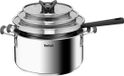 Tefal Opti'Space pannenset 3-delig (steelpan 16 cm, kookpan 20/24 cm)