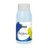 KREUL 17044 - Solo Goya Triton acrylverf hemelsblauw licht, 750 ml fles, snel en mat drogend, kleur op waterbasis, in studiokwaliteit, veelzijdig inzetbaar, goed dekkend en zuinig