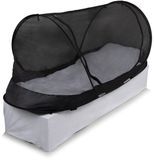 Travelnet Pop-up klamboetent geïmpregneerd, L210x B80x H85cm, zwart, 1 persoon