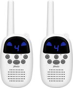 Alecto FR-09 Walkie Talkie voor kinderen 3 km Verlicht display Zwart