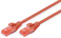 Digitus CAT6 U/UTP patchkabel 5m Rood