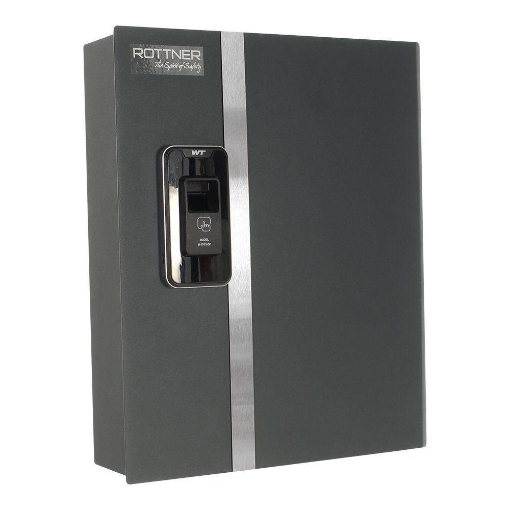 Rottner Key Pro 68 - Sleutelkluis - Vingerafdruklezer - Zwart