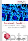 Operators Omniscriptum Operators in C and C++ Paperback