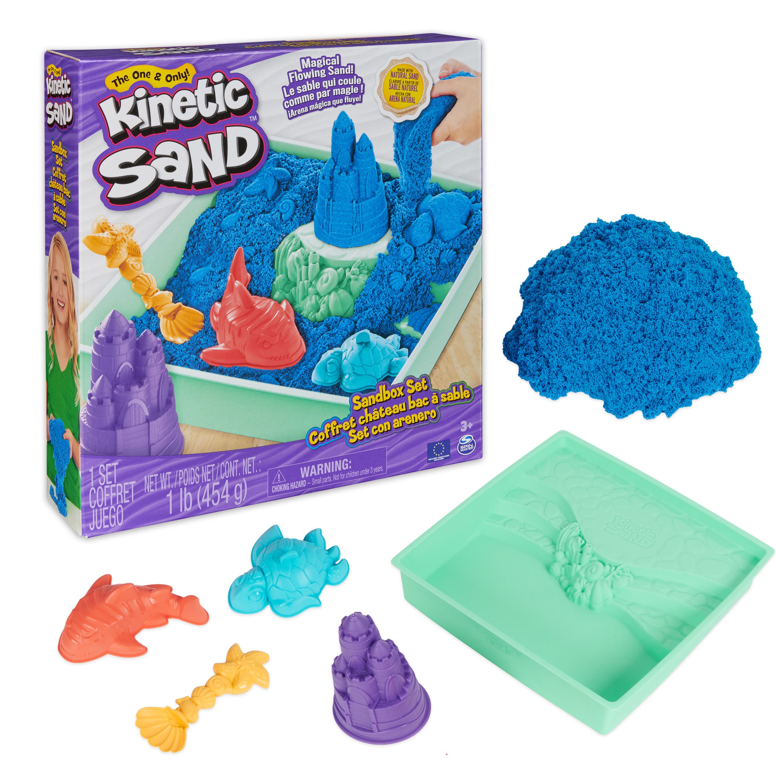 Kinetic Sand Zandbak-set - Sensorisch speelgoed voor kinderen