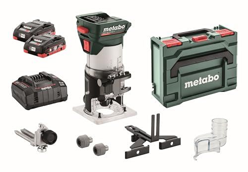 metabo FMV 18 LTX BL 8 accu-randfrees, borstelloos, 18 V, 2 x 4 Ah LiHD-accu