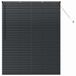 VidaXL Store Venetiaanse jaloezie Zwart 175 x 150 cm 25 mm Aluminium