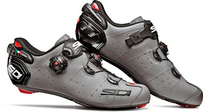 Sidi Wire 2 Carbon Schoenen Heren grijs/zwart