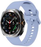 By Qubix Qubix - Compatible Samsung bandje - Solid color siliconen band - Pastel blauw - Geschikt voor Samsung Galaxy Watch Ultra / Ultra 2 - 47mm