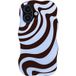 Selencia Vivid Wavy Backcover met MagSafe voor de Apple iPhone 16 - Dream Swirl Chocolate