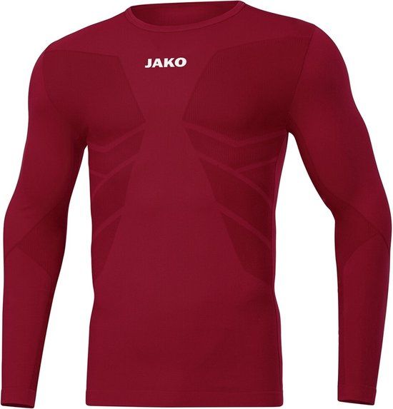 JAKO Comfort 2.0 Junior Longsleeve - Rood - Maat 164