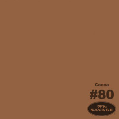 Savage Savage Achtergrondrol Cocoa (nr 80) 1.35m x 11m