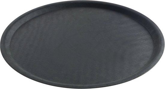 Hendi Dienblad Rond - Zwart - Ø40cm