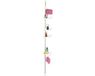 Merkloos Relaxdays Doucherek Telescopisch - 99-311 cm - Zonder Boren - Hoek - RVS - Wit