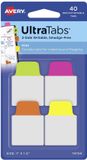 Avery-Zweckform Plakindex 74759 40 stuks/pak Neon-groen, Neon-pink, Neon-oranje, Neon-geel