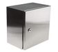 RS PRO Roestvrij stalen wandbehuizing IP66, HxBxD 300 mm x 300 mm x 200 mm