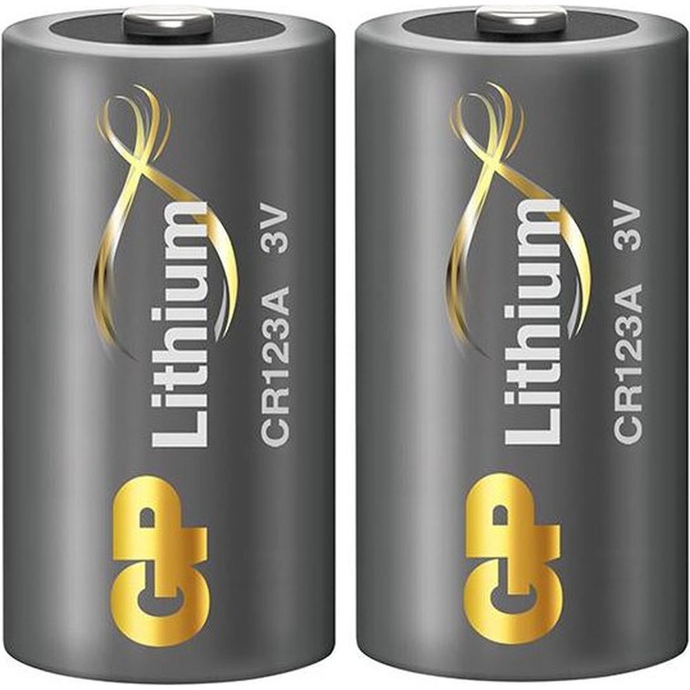 GP batterijen GP Ultra CR123A Lithium Batterij (2x)