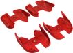 USD Skates Xsjado Baseplate For Inline Skates Rouge EU 42-47