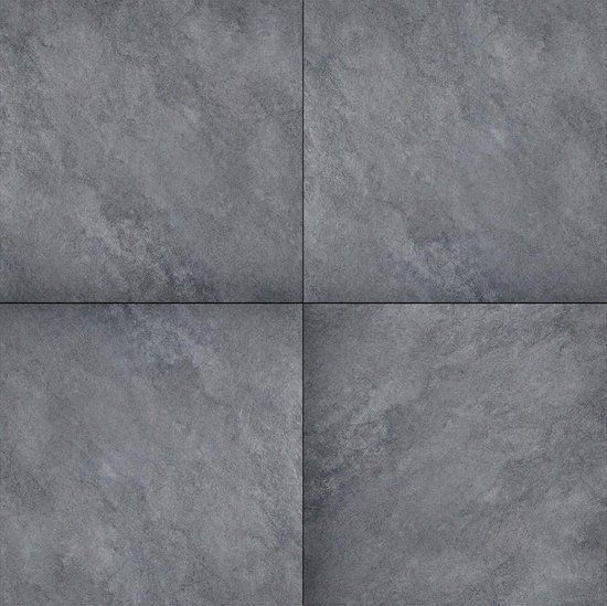 Gardenlux Ceramica Terrazza Limestone Anthracite Zwart