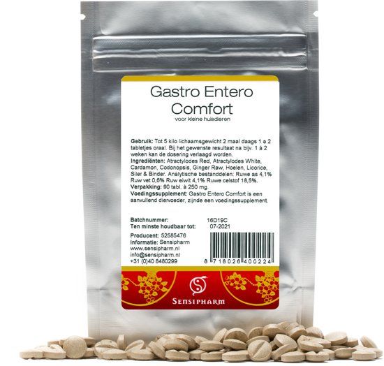 Sensipharm Gastro Entero Comfort - Kleine huisdieren