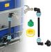 Adaptateur de robinet de col de cygne sans marque pour réservoir d'eau de pluie - tonneau d'eau - tonneau de pluie - adaptateur de conteneur IBC - réservoir d'eau - IBC 3/4 pouce