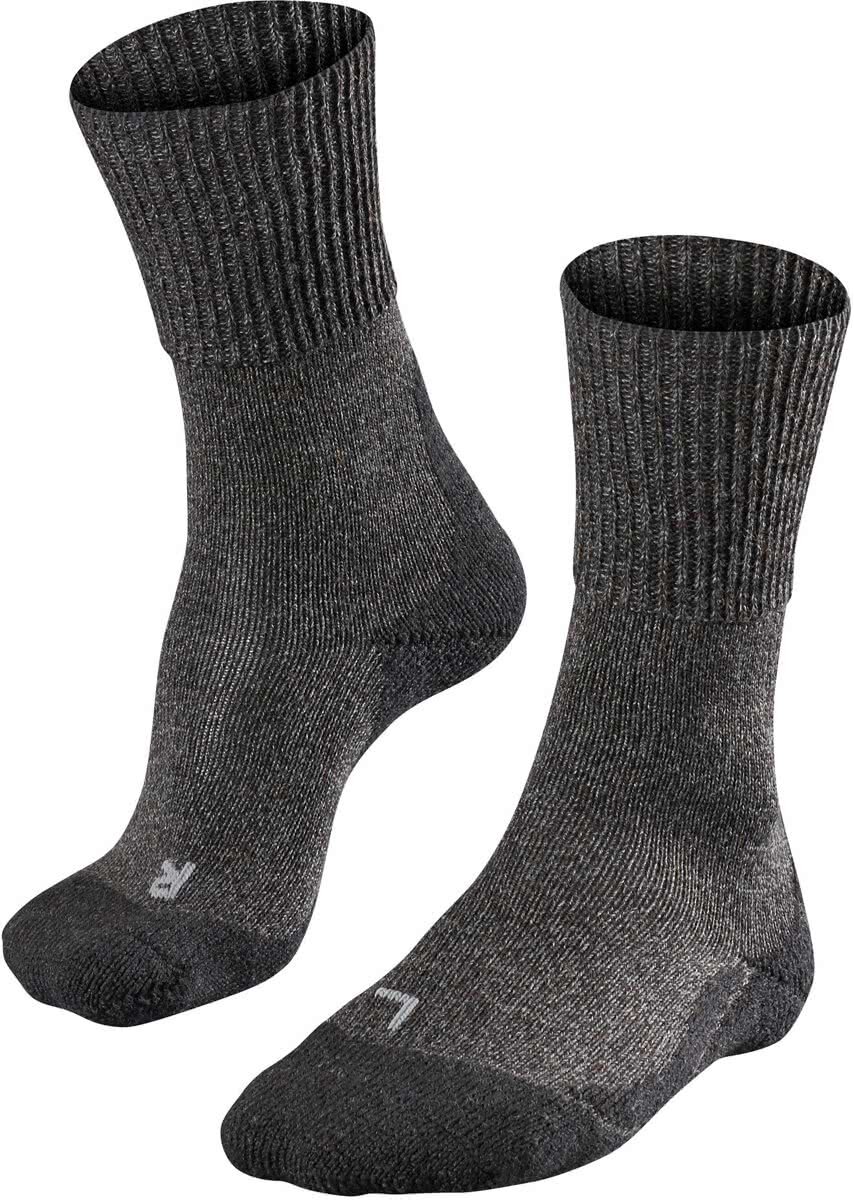 FALKE Ergonomic Sport System TK 1 Wool Wandelsokken Heren Antraciet Maat 4243