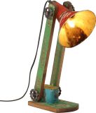 VidaXL Bureaulamp 25 W E27 23x13x52 cm meerkleurig