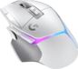 Logitech G502 X Plus Souris de jeu, sans fil, LIGHTFORCE, optique-mécanique, blanc