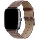 Strap-it Xiaomi Amazfit GTS 2 leather crocodile grain band (bruin)