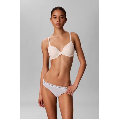 Calvin Klein strings (set van 3) - grijs/wit/zwart