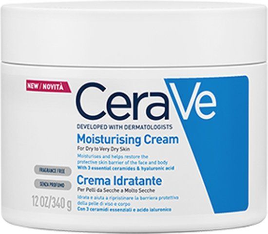 CeraVe Hydraterende Crème - voor Droge tot Zeer Droge Huid - 340g