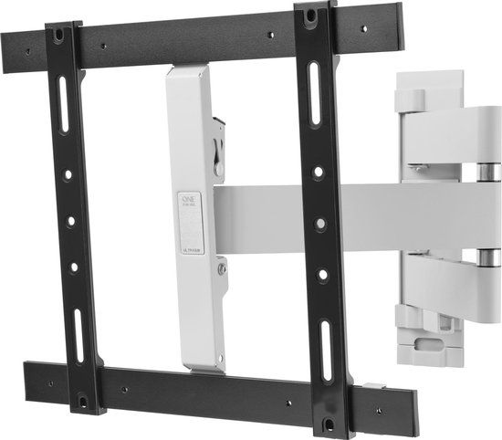 One For All WM6454 Ultra Slim tv-beugel - draai- en kantelbaar - 32 tot 77 inch - max. 40 kg - VESA 400 - 3,5 tot 61,5 cm wandafstand