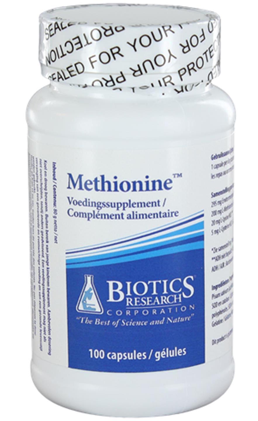 Biotics Methionine 200mg Capsules