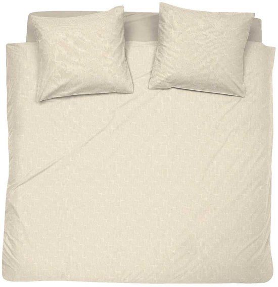 Cinderella Meander Dekbedovertrek 240x200/220 - Lits-jumeaux - Grijs - Satijn