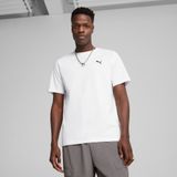 PUMA WARDROBE ESS T-shirt voor Heren, Wit, Maat 3XL