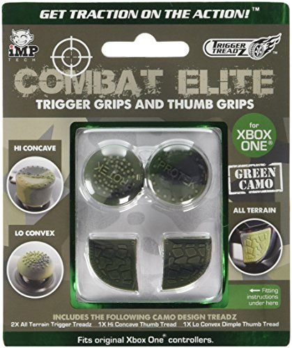 iMP Gaming 296307 Trigger Treadz Combat Elite: 2 Plus 1 Hi/ Low Thumb Treads () - 5060176364806