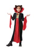 Rubie's officiële gothic vampieren fluwelen jurk - medium Halloween