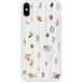 Apple iPhone X Montee de fleurs Verstevigd hoesje met sublimatie bedrukking