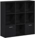 vidaXL Bibliothèque 98x29x97,5 cm bois de particules couleur chêne noir