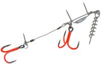 BKK BB Trigger-21 Stinger Rig UV Orange Stinger 2/0