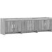 Maison Exclusive Meuble TV exclusif - Dimensions : 168 x 33 x 47 cm - Couleur : gris Sonoma - Matériau : bois composite