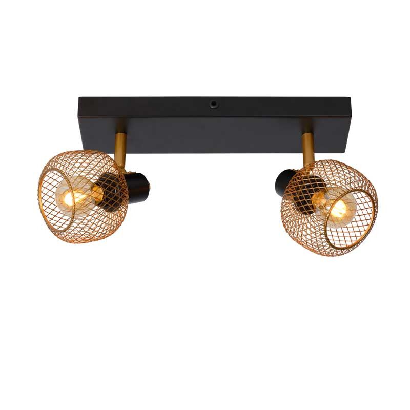 Lucide Maren Spotlamp - Goud/Zwart - 2020 Model
