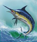 Diamond Dotz DD9.028 Monarch of the Sea Diamond Painting Kit 42x47cm