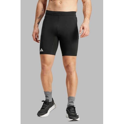 adidas Performance Adizero sportshort zwart